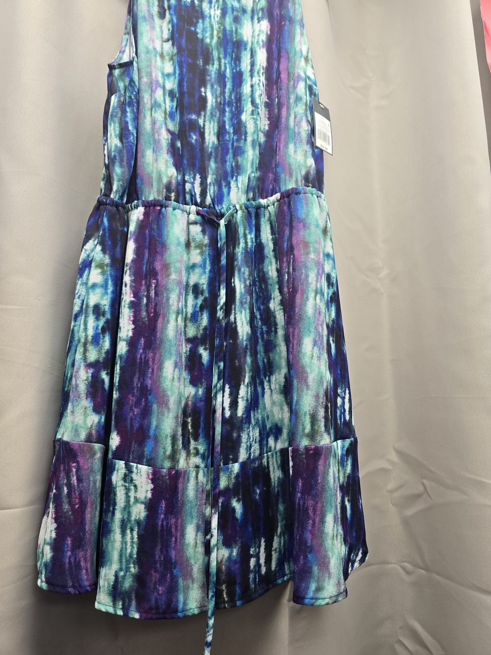 NWT Mossimi Women’s Blue Tie-Dye Dress - Picture 8 of 9